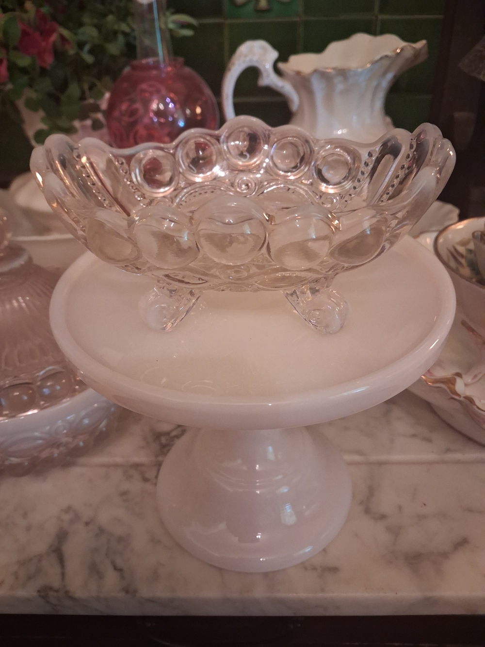 Mosser Pink Eye Winker Trinket/soap Dish